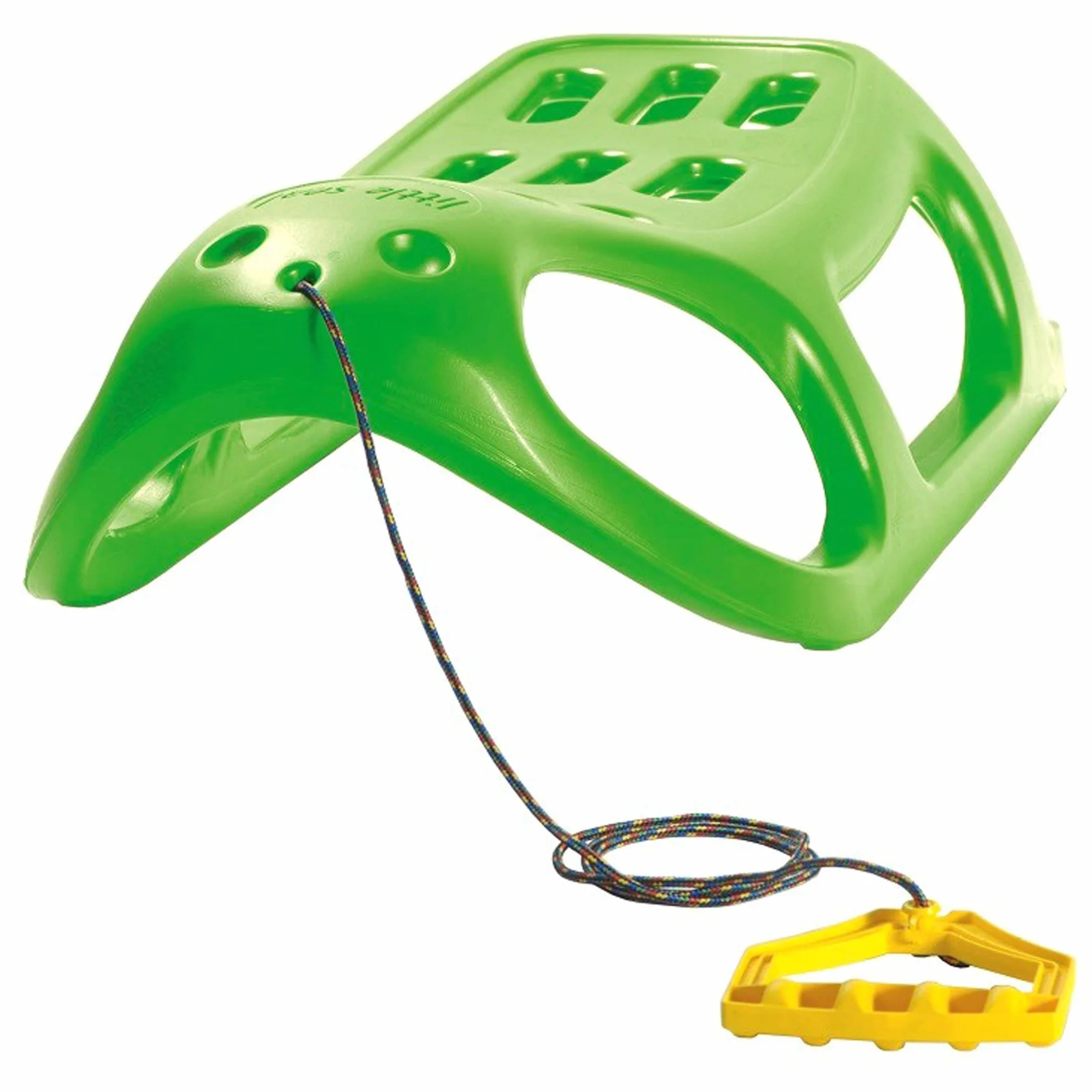 Prosperplast Trineo alto Little Seal deslizadores acero cuerda verde