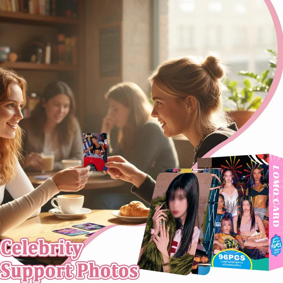 96 Piezas KATSE Tarjetas de fotos Beautifulchaos Conjunto de tarjetas de álbum de novela Set de mini kpop mercancía Tarjetas fotográficas photocard Regalo para fans