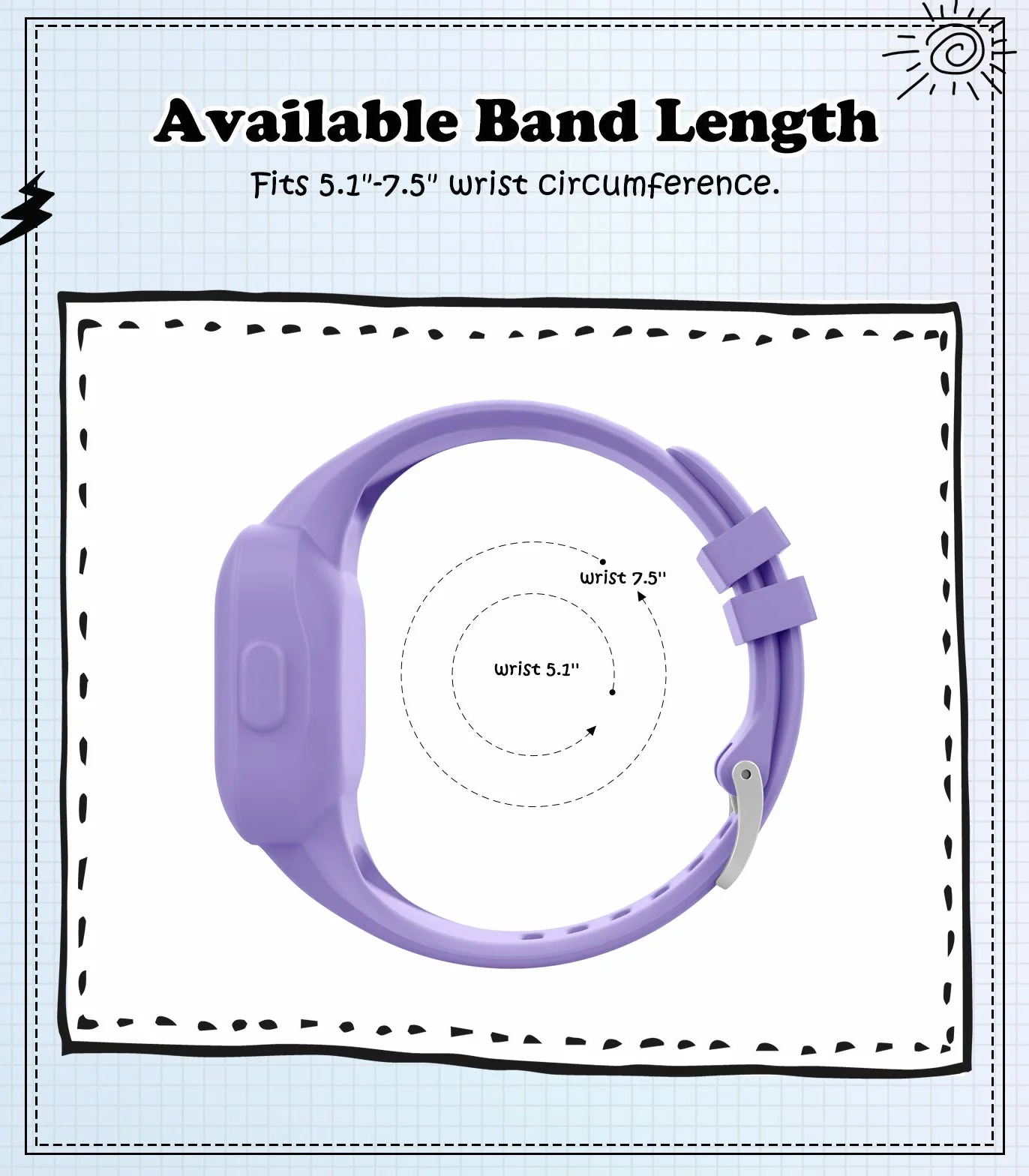 MoKo Correa de Reloj para Garmin Vivofit JR 3, Pulsera de Repuesto de Silicona para Niños