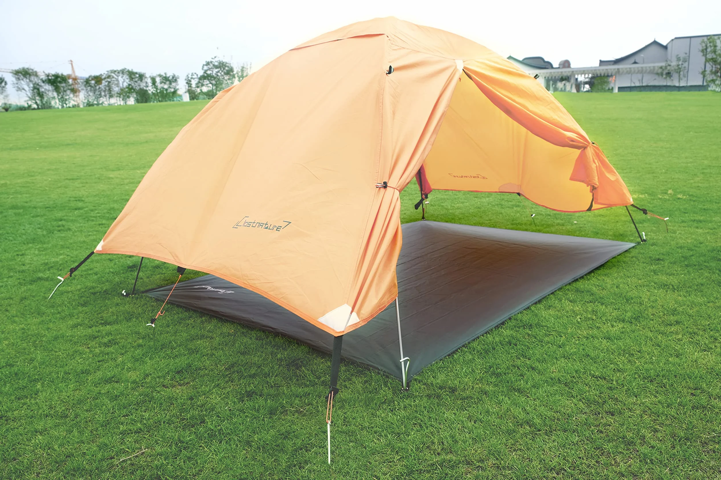 Clostnature Lona para Tienda de Campaña Impermeable 1-6 Personas Ultraligera Playa Senderismo
