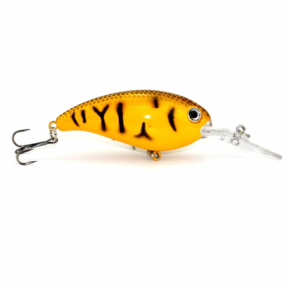 HENGJIA Crankbait Wobblers 10 cm 14 g 10 unidades Señuelos de pesca duros