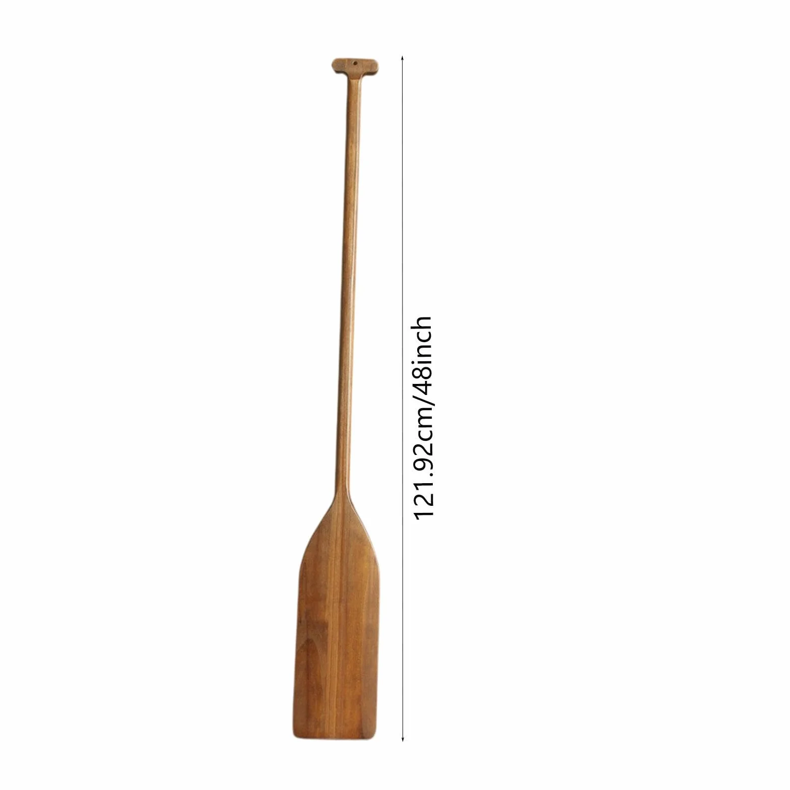 F Fityle Accesorio de Remo de Madera para Canoa, decoración de Remo de Madera, Hecho a Mano, 122 cm, de Madera de Mano Decorativo para decoración de Casas en