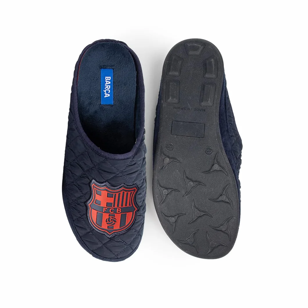 MARPEN Slippers, Zapatillas Equipo de Fútbol FC Barcelona Acolchadas