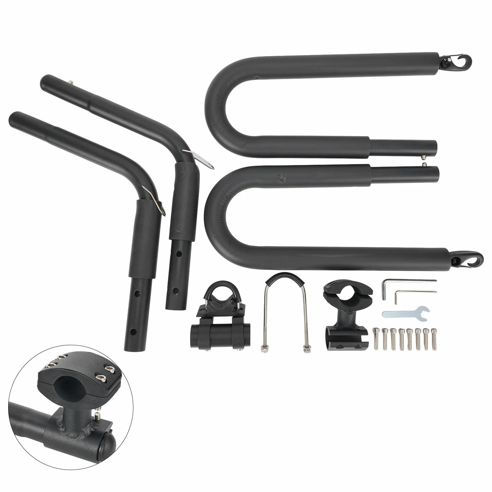 Soporte portátil para tablas de surf de aleación de aluminio 40 kg para longboard bicicleta