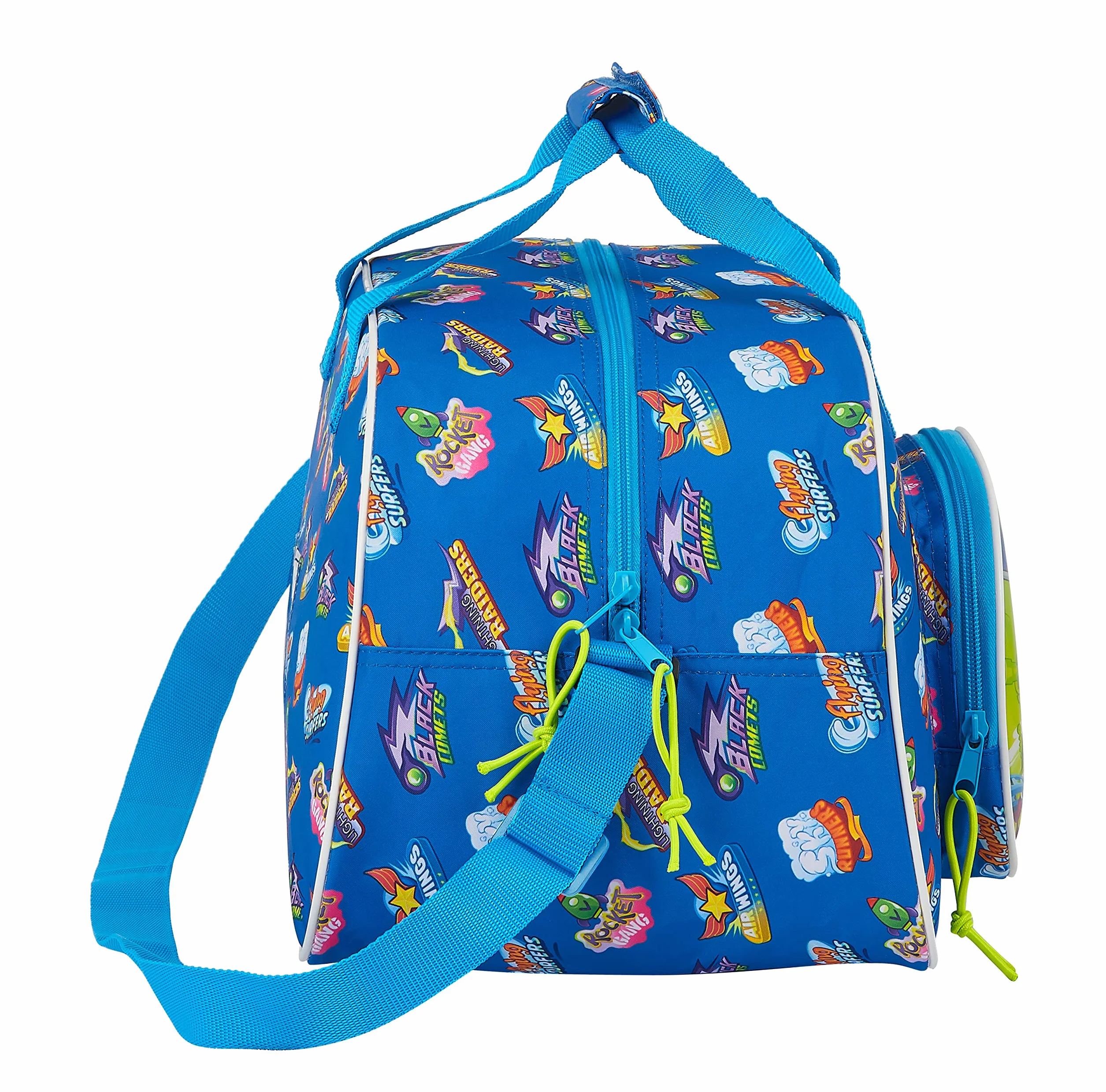 Safta Superzings Bolsa De Deporte Unisex Niños Azul 400x230x240 Mm