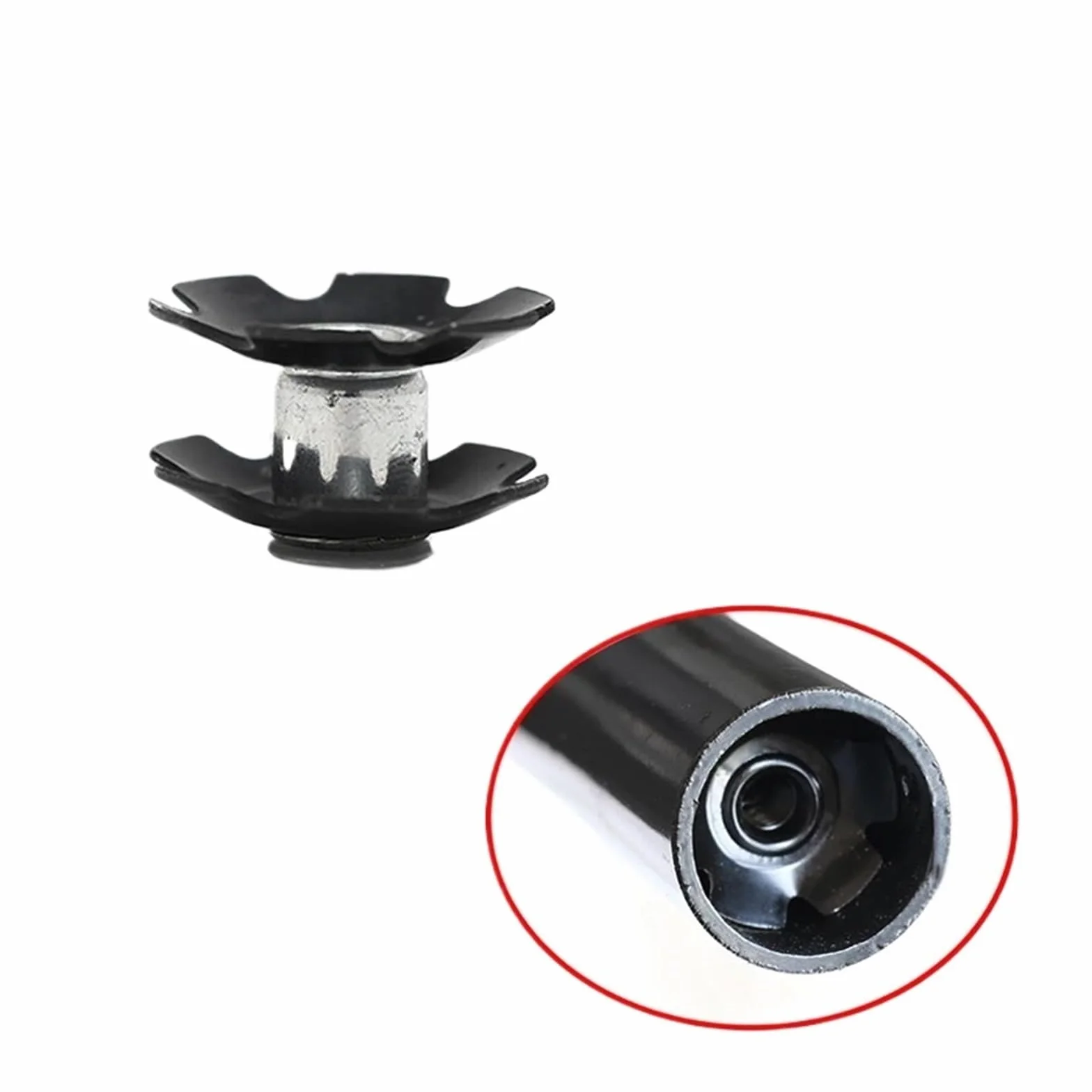 Tuerca de núcleo de Flor Colgante de Horquilla Delantera M365, Compatible con Xiaomi M365 1S Pro Ninebot MAX G30, Grupo de Cuencos de Horquilla 28,6mm