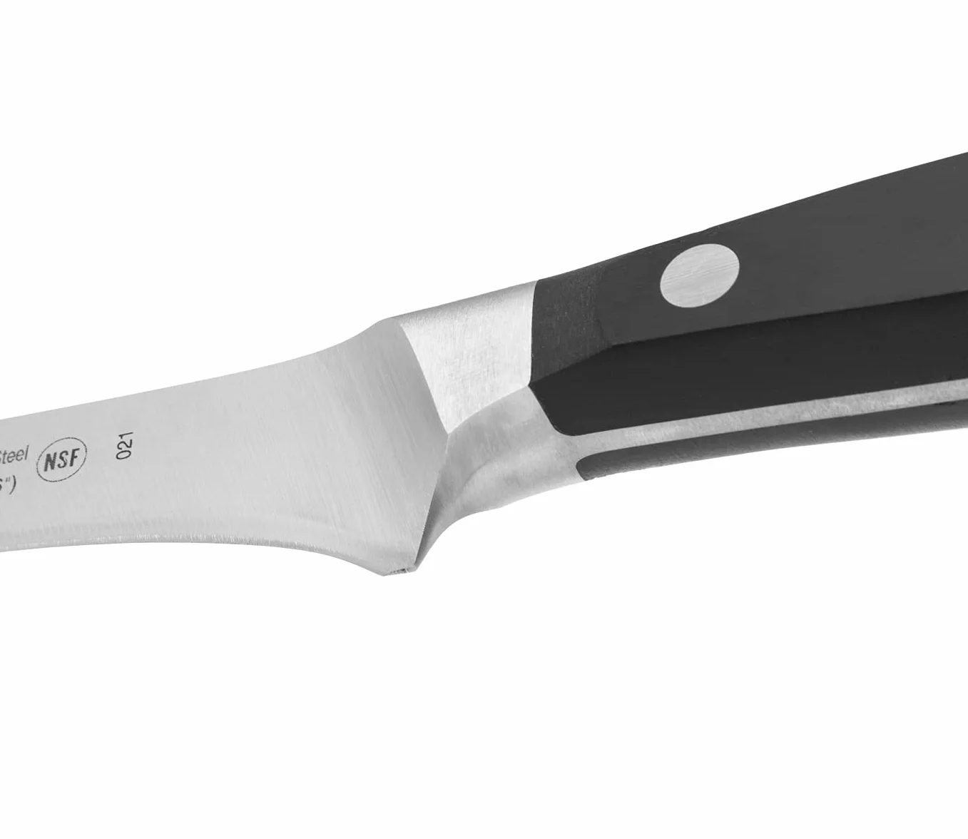 Arcos Cuchillo Deshuesador Profesional - Hoja Silk Edge Acero Inoxidable Nitrum 160 mm, Precisión y Durabilidad, Mango Ergonómico POM Negro, Serie Manhattan