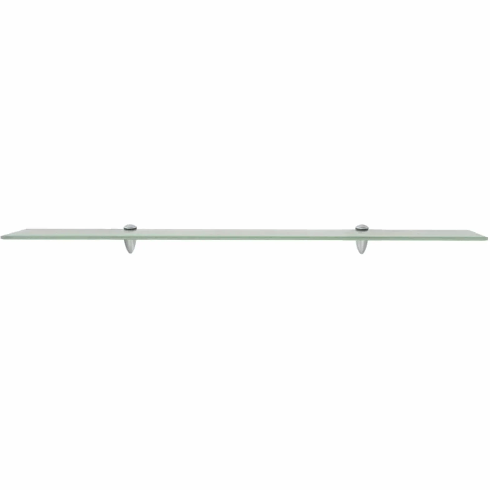 Homgoday Estantes flotantes de cristal, 100 x 10 cm, 8 mm, armario librería, vitrina, librería vertical, ahorra espacio, estantería de suelo, para salón, estudio, modelo 3051517
