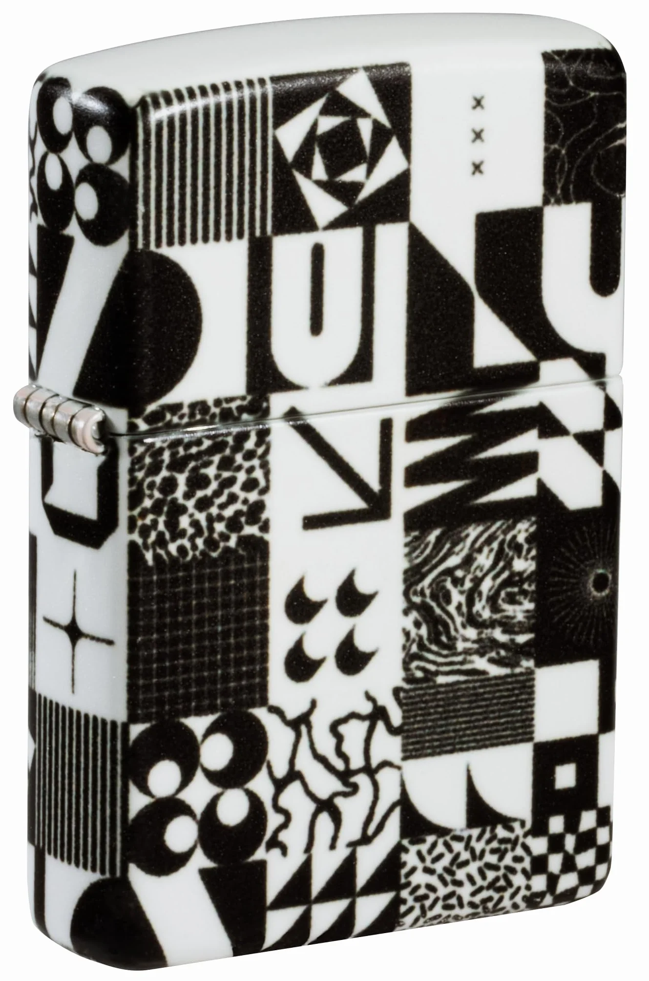 Encendedor Zippo a Prueba de Viento - Abstract Pattern, 540°, Color Image - Recargable - Reutilizable - Diseño a Prueba de Viento - Caja Regalo - Fabricado en Estados Unidos
