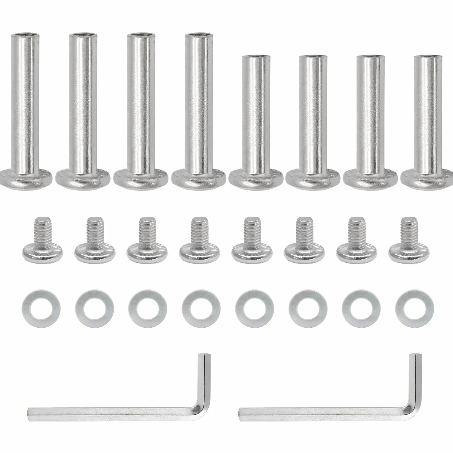 Tornillos para ruedas de patinaje en línea, 6 mm, 30 mm y 35 mm, repuesto