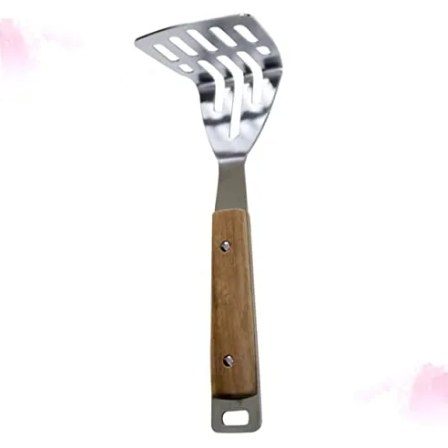 iturador de patatas Kichen, triturador de patatas, triturador de judías, triturador de patatas manual, triturador de patatas, triturador de frutas, prensador de ajo para bebé de mano de madera (caqui)