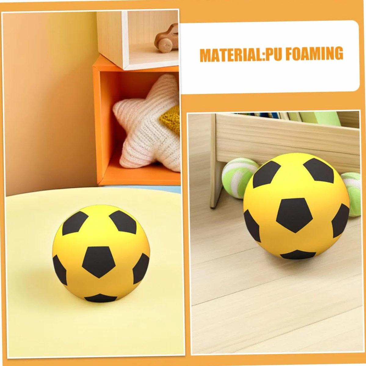 Pelota de Fútbol Silenciosa para Balón Indoor Seguro Casa