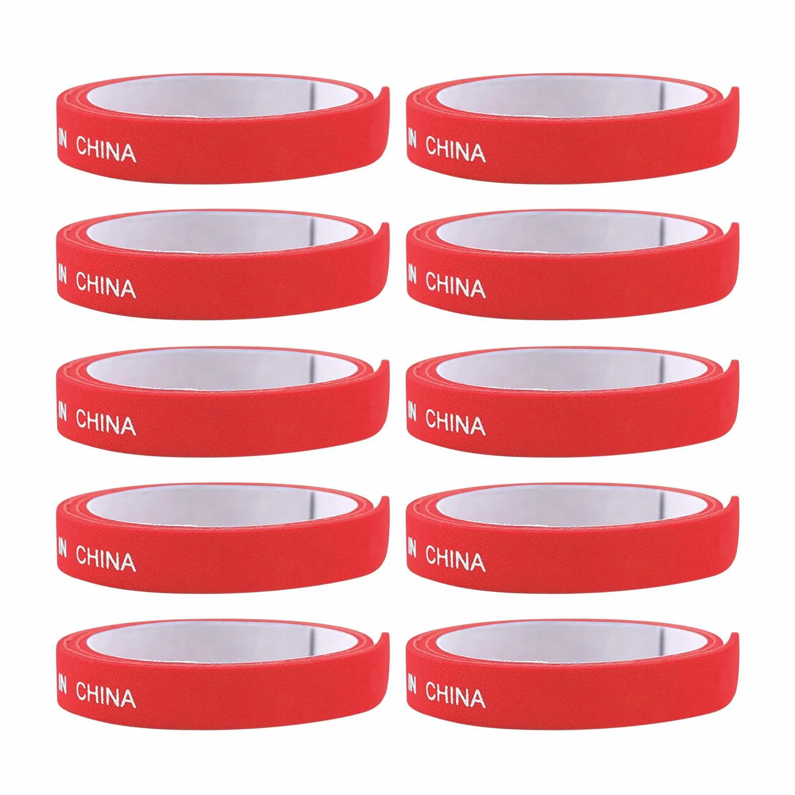 Cinta Protectora Lateral para Tenis de Mesa 10 Unidades Raquetas Accesorios Antichoque