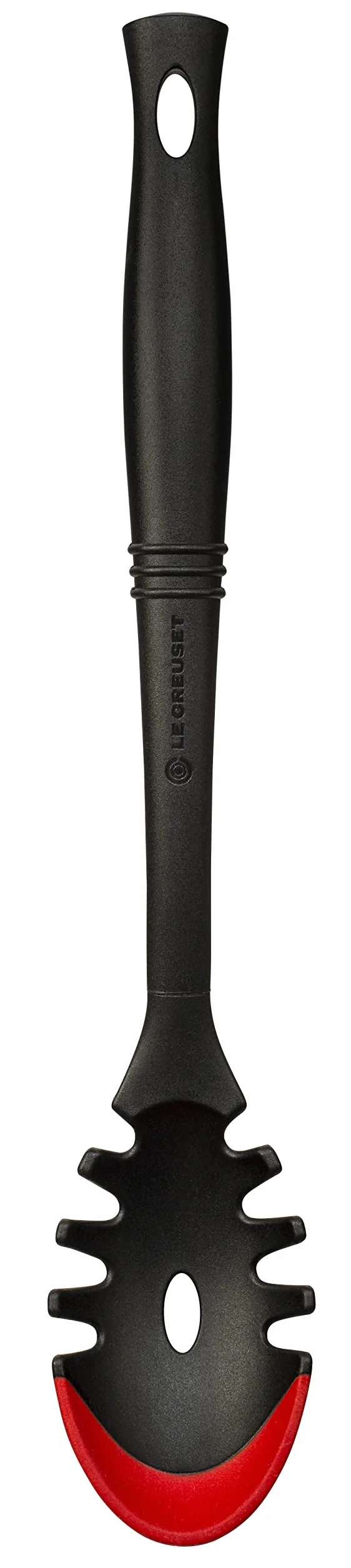 Le Creuset Cuchara para pasta de silicona profesional, Cereza, 93101800060008