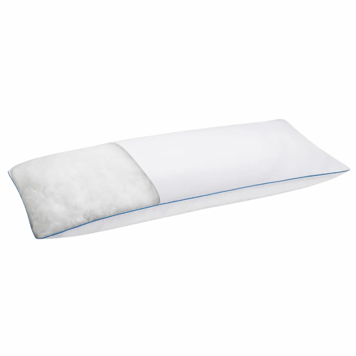 EcusKids Almohada de Bebé Shima 75cm Accesorios para Cama Blanco