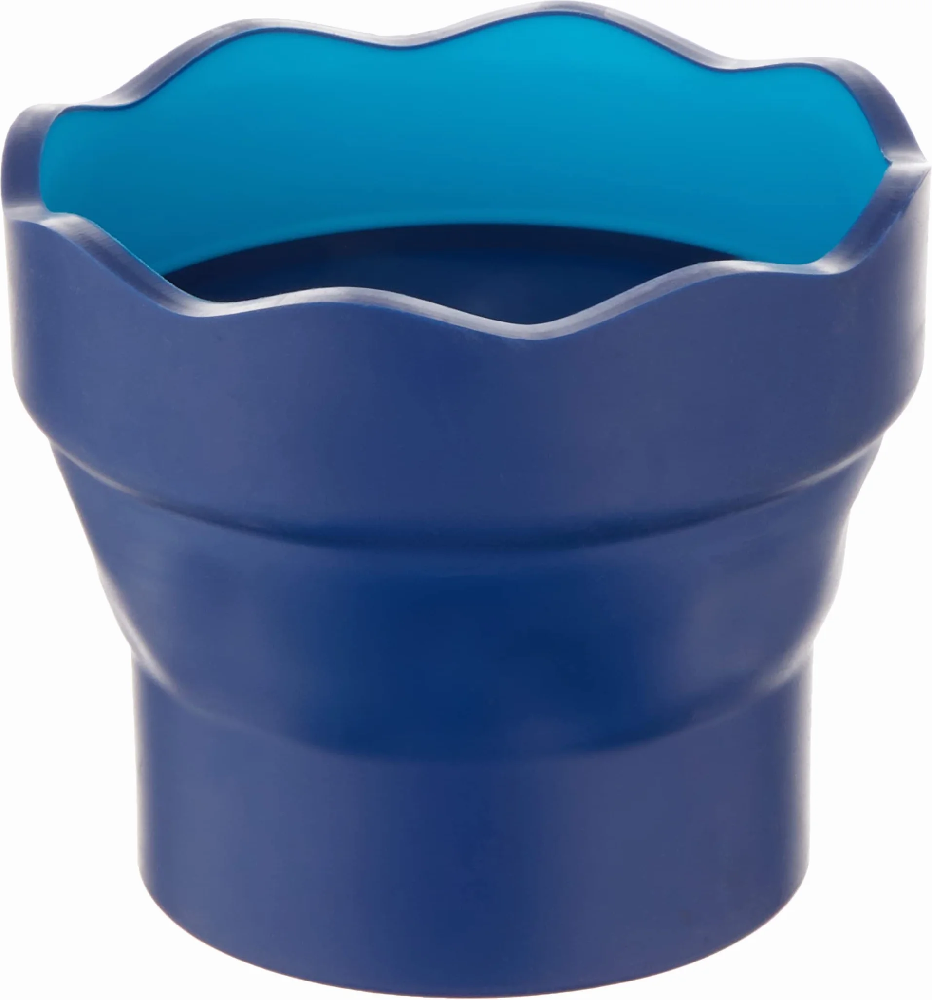 Faber-Castell 181510 - Vaso para el Agua Clic & Go - Plegable - Azul
