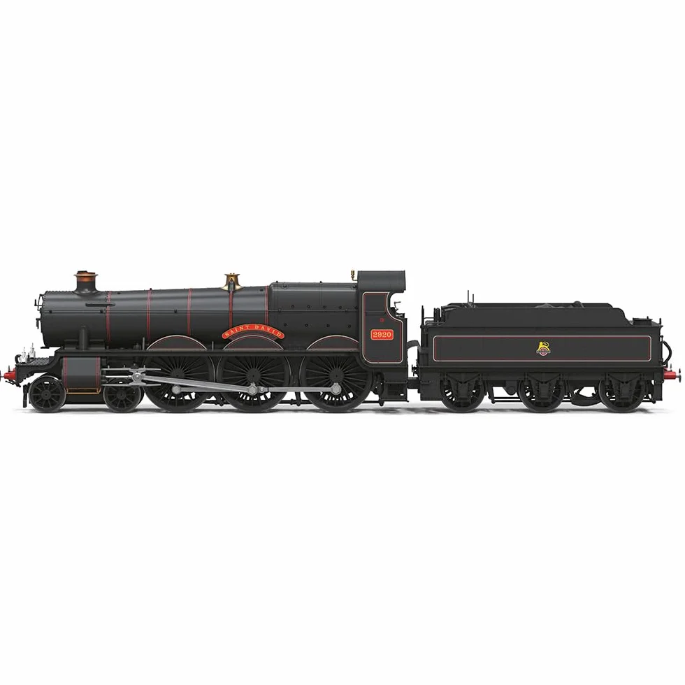 Hornby R30403 BR Saint Class 'Saint David' 2920 Locomotora de Vapor Era 11 Modelo de Motor de Tren