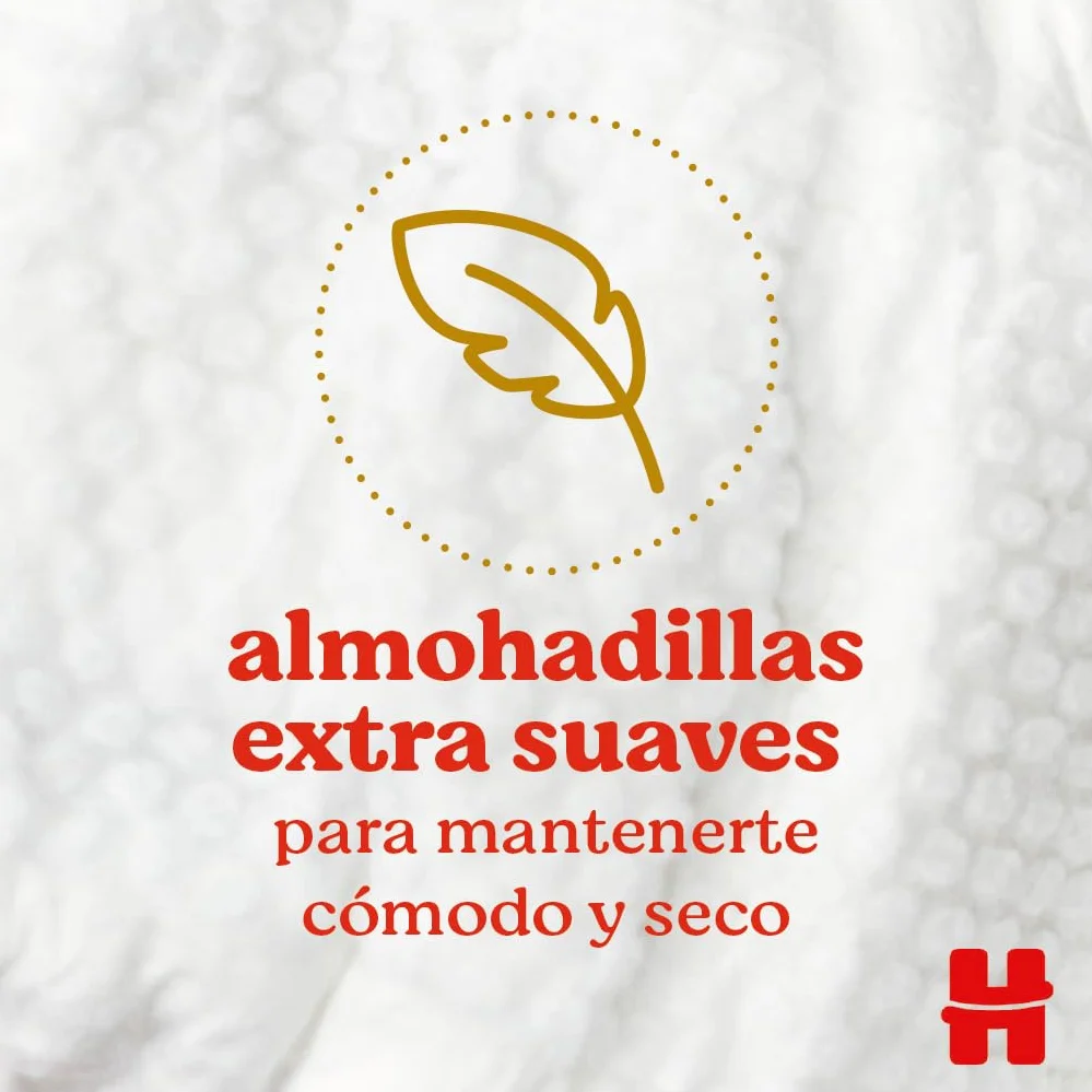 Huggies Extra Care Pañal para bebé Talla 3 (5-9 kg) 96 pañales con almohadillas extra suaves