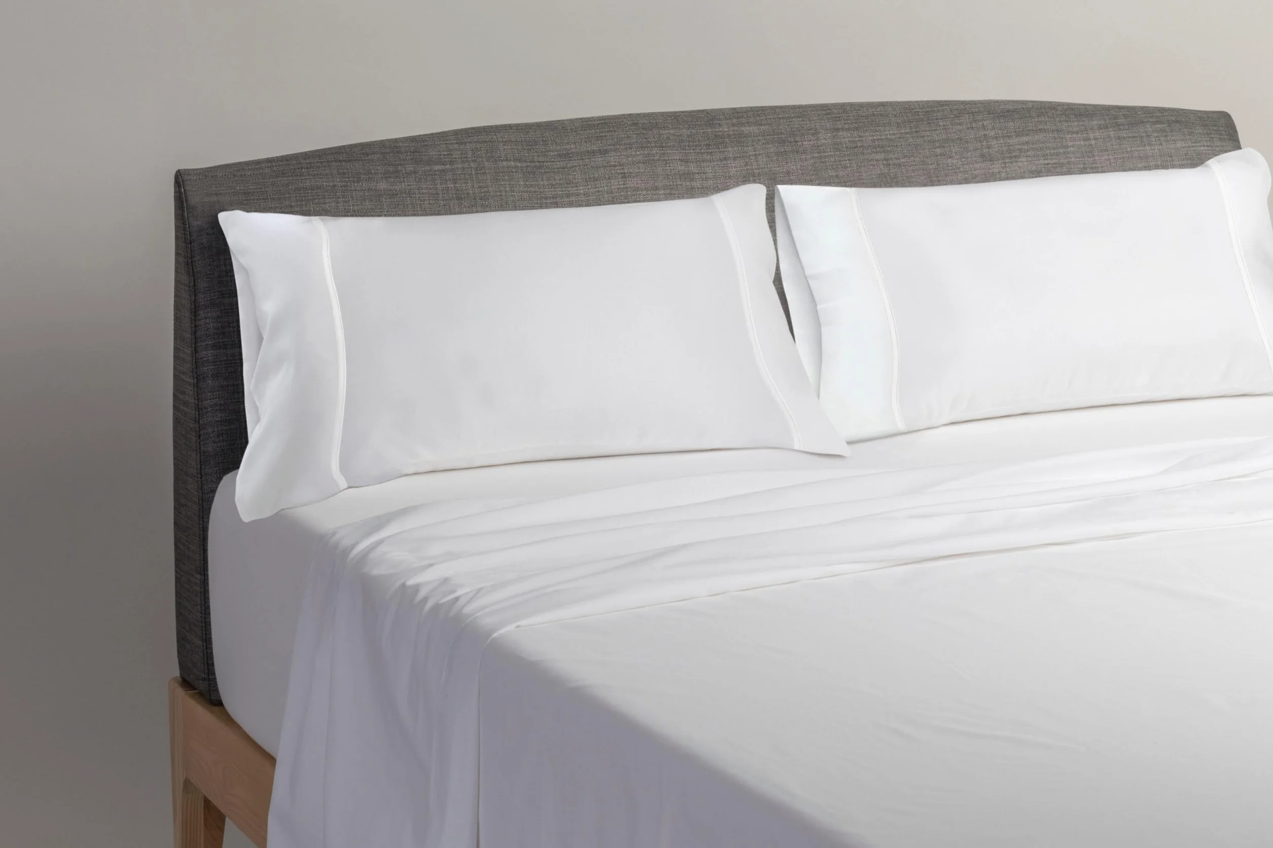 Velfont Funda de Almohada Exterior Fresh de Algodón 100%, Sensación Refrescante Mentol, Tecnología Termo-reguladora, (90 cm)