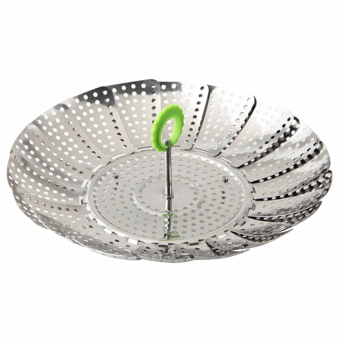 Fackelmann FOOD&MORE Cestillo Cocción Vapor acero inoxidable. Color inox. 13 a 24cm. 1 ud.