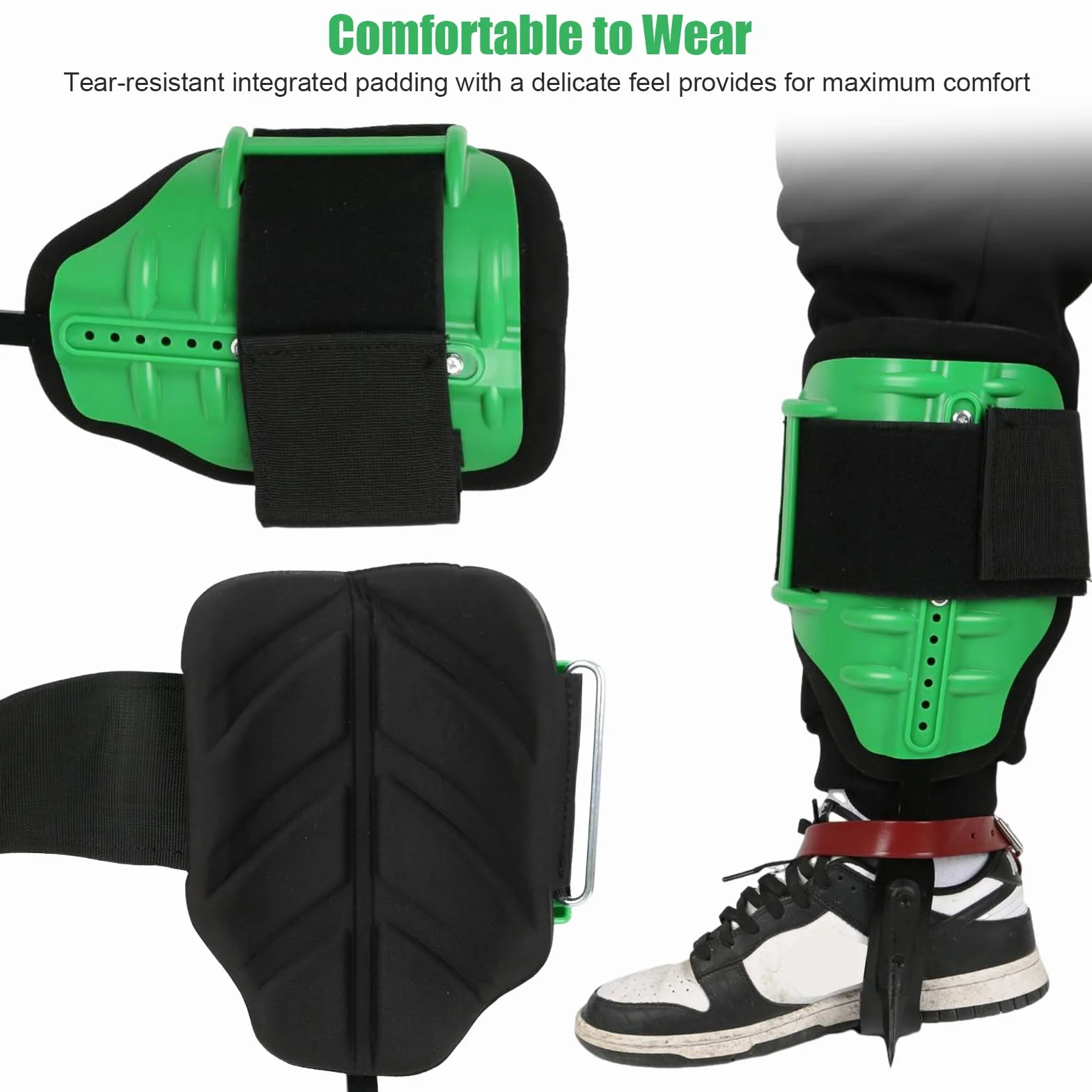 Crampones de escalada de árboles, juego para escalada y recolección de frutas