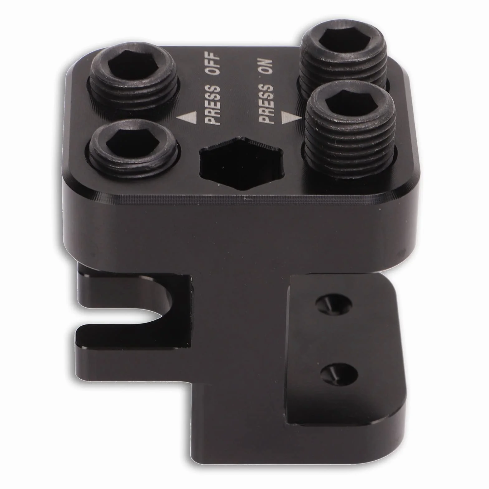 KIMISS Billet Aluminium Anodized Black Master Link Press Tool for Motorcycle ATV Motocross Chain
