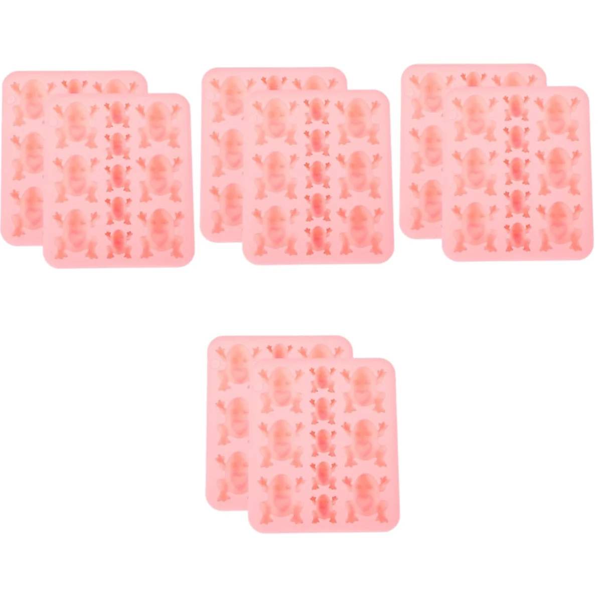 SEWACC 8piezas Molpara Chocolates Forma De Para Pasteles y Postres Moldes De Fondant Para Decoración De Fiesta y Repostería