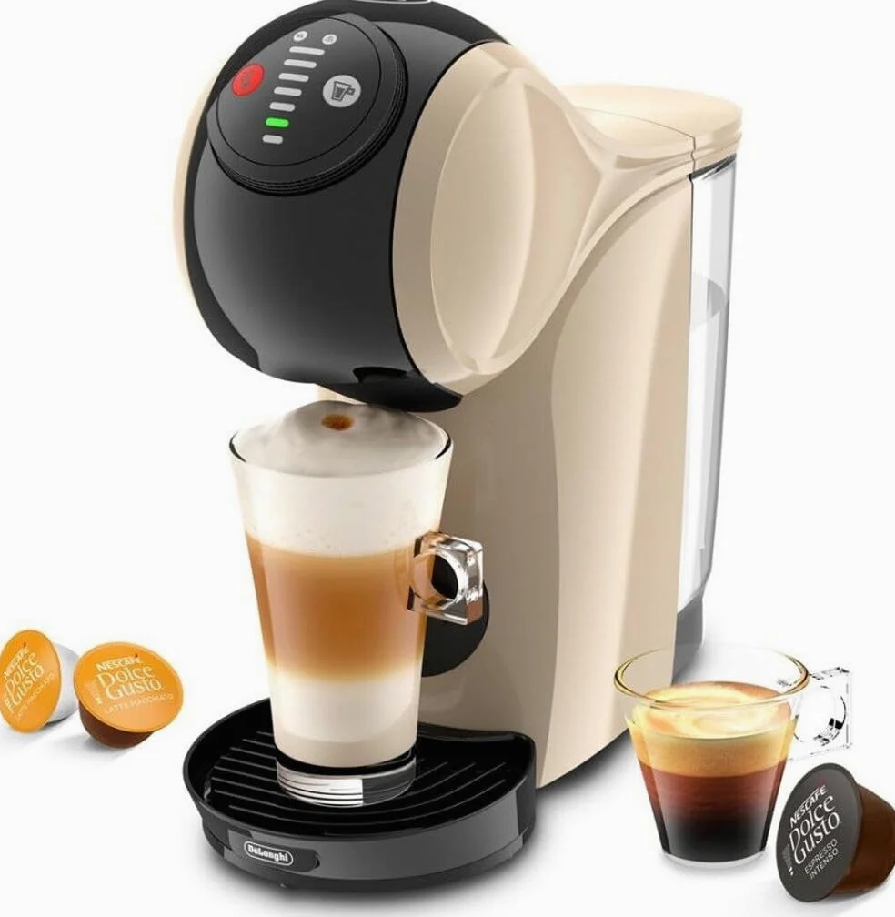 NESCAFÉ DOLCE GUSTO Cafetera automática Genio S Taupe by Delonghi