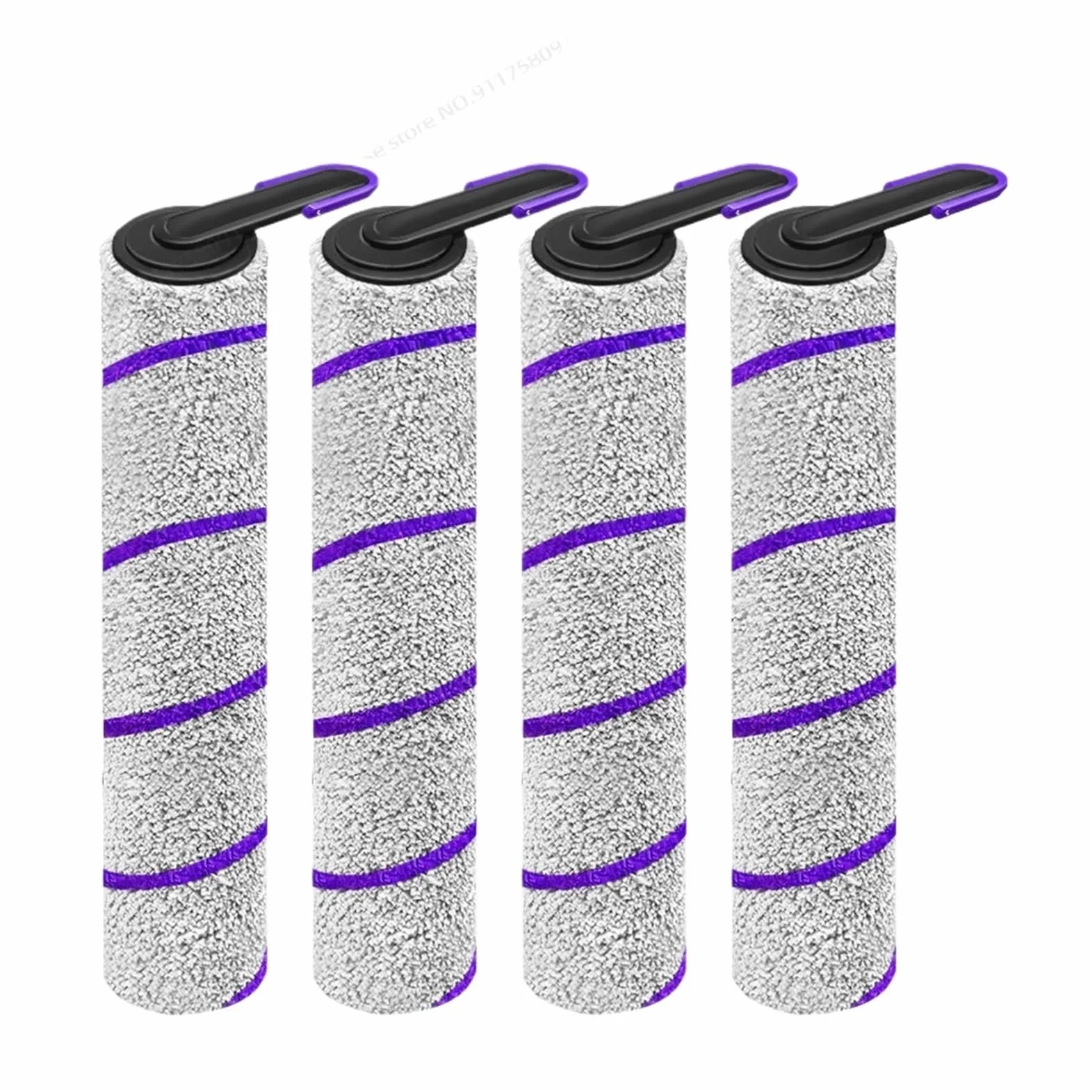 Accesorios for fregona al vacío, piezas de repuesto de filtro de cepillo giratorio, compatibles con Rowenta, X-Clean 10, Tefal X-Clean 10(SET9)