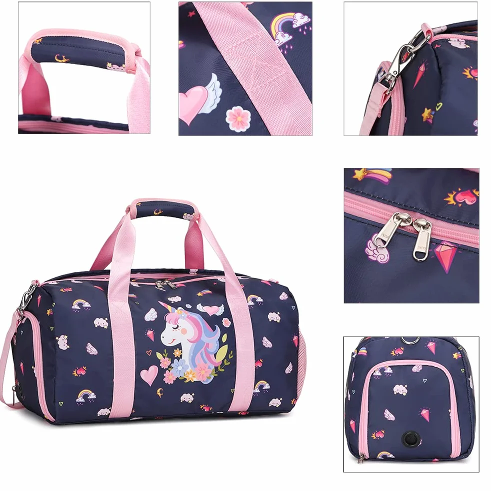 Bolsa de Deporte para Niña, Bolsa de Baile, Bolsa de Viaje, Bolsa de Ballet