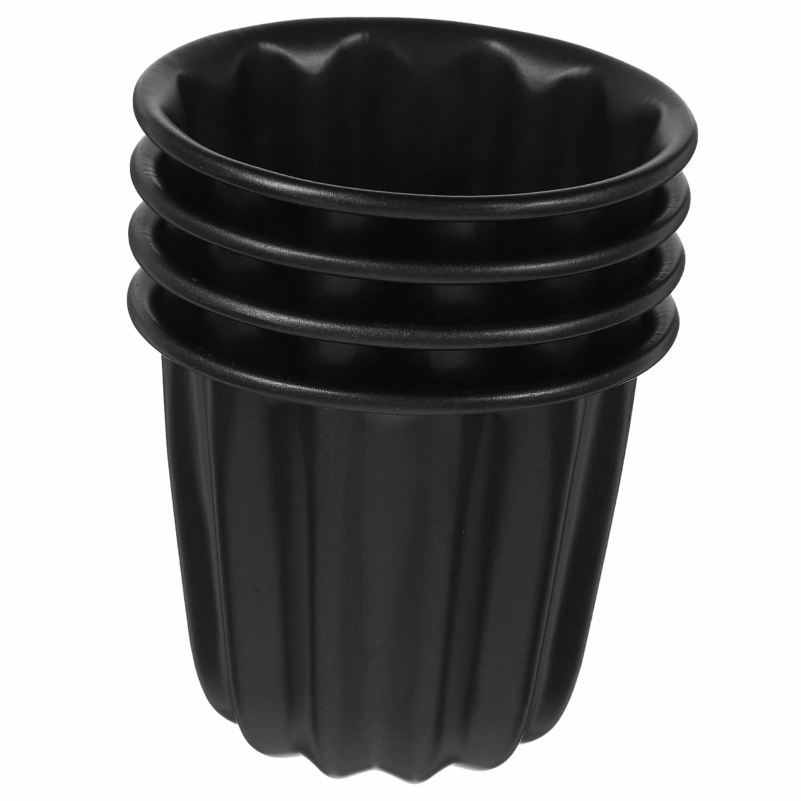 Mikinona 8piezas Moldes Antiadherentes Para Canelés y Muffins Molde De Hornear Multifuncional Para Tartas Puddings y Postres Para Cocinas y Reuniones Familiares