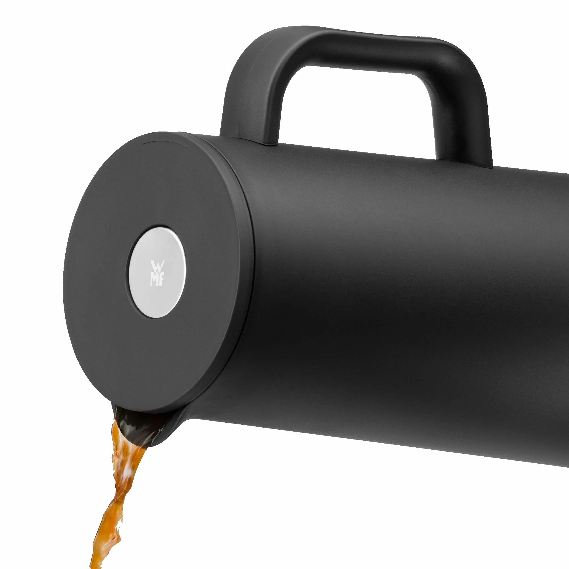 WMF Impulse - Jarra Térmica, 1L; Termo con mantimienot de Calor y frío Color Negro