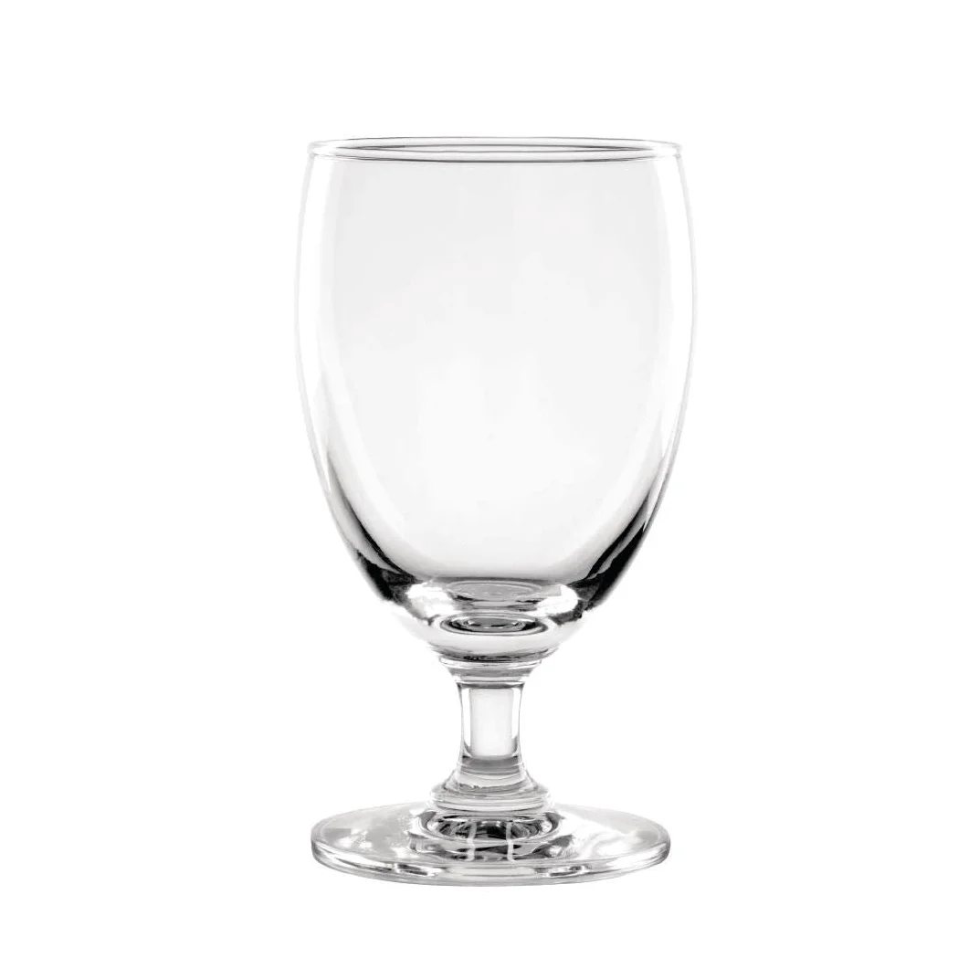 Olympia Copas de vino de tallo corto para cócteles, 308 ml, transparentes, 6 unidades (paquete de 1)