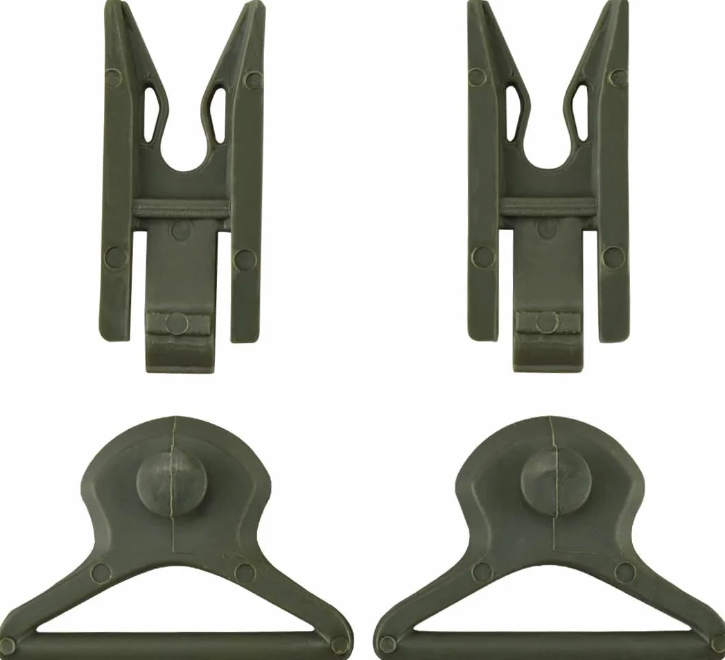 Rieles Laterales para Casco táctico, Clip Giratorio para Gafas para Correas de Gafas de 36mm de Ancho, Accesorios para Casco Airsoft para Casco ACH/Mich/Fast Equipado con riel ARC