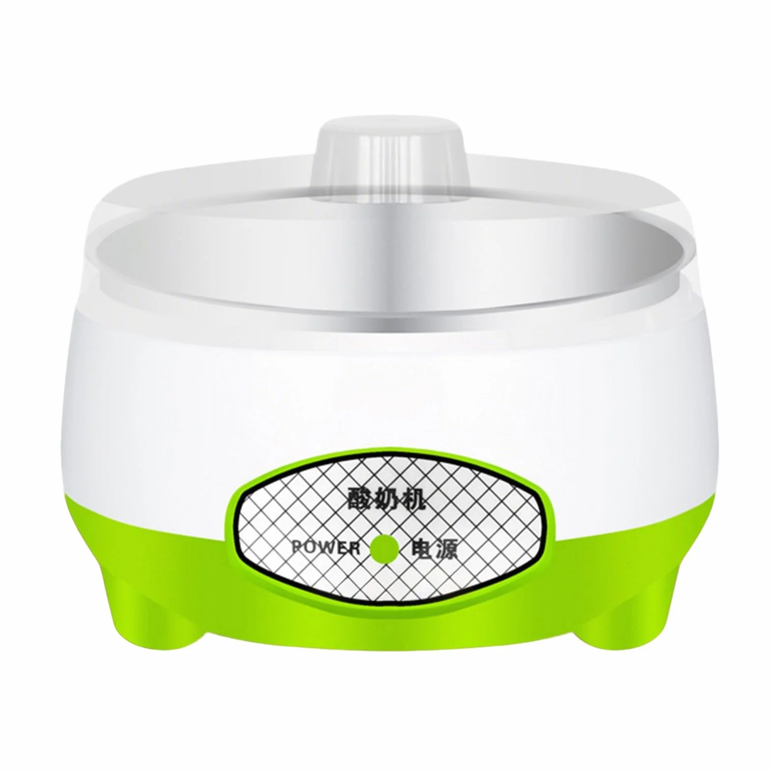 Genérico Maker de Yogurt, Fabricante de Yogurt Compacto con calefacción Uniforme eficiente, 15W 1.2L de yogurts multifunción multifunción para yogures caseros, Queso, nattos