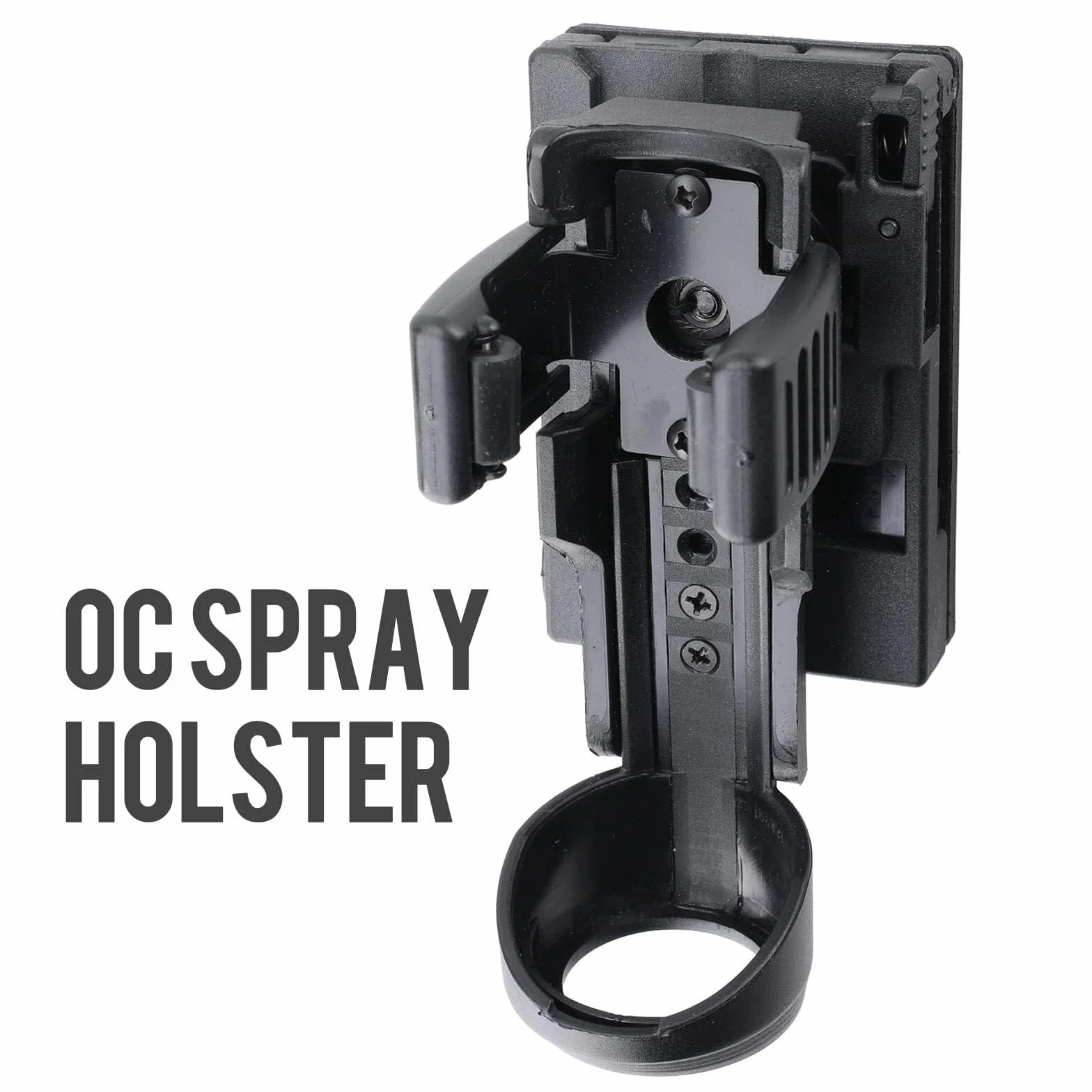 NURCIX Funda de Spray de Pimienta MK4 con Bloqueo de Seguridad, Soporte de Polímero OC para Botes MK3 MK4 MK6