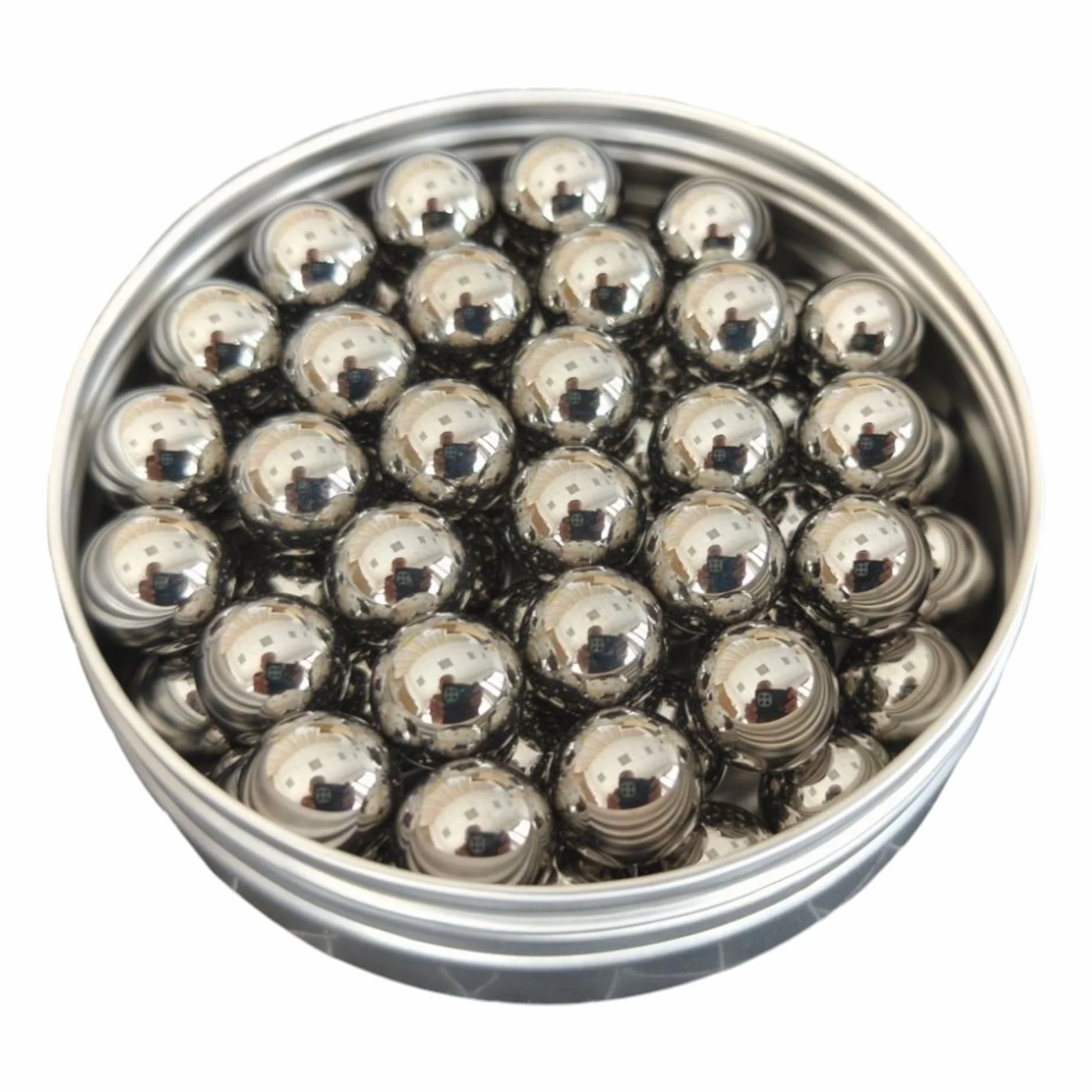 BBS CAL.50 bolas de acero cromado 12,5 mm para marcadores HDR50 HDP50 Amdere Fuerte T4e