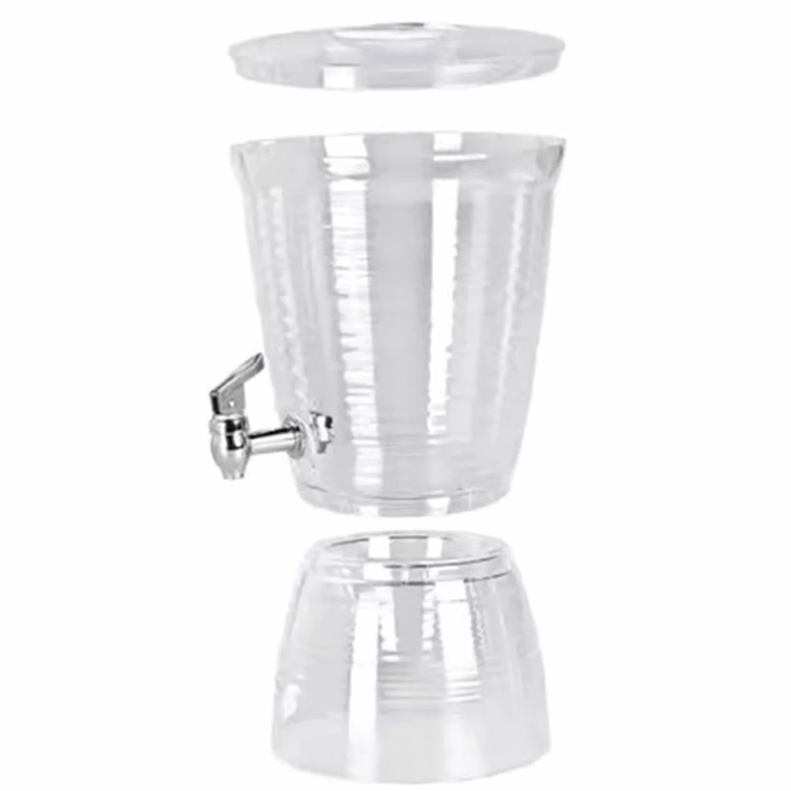 Dispensador de bebidas con soporte, dispensador de bebidas, recipiente de agua para zumos y fiestas en casa, 10 L