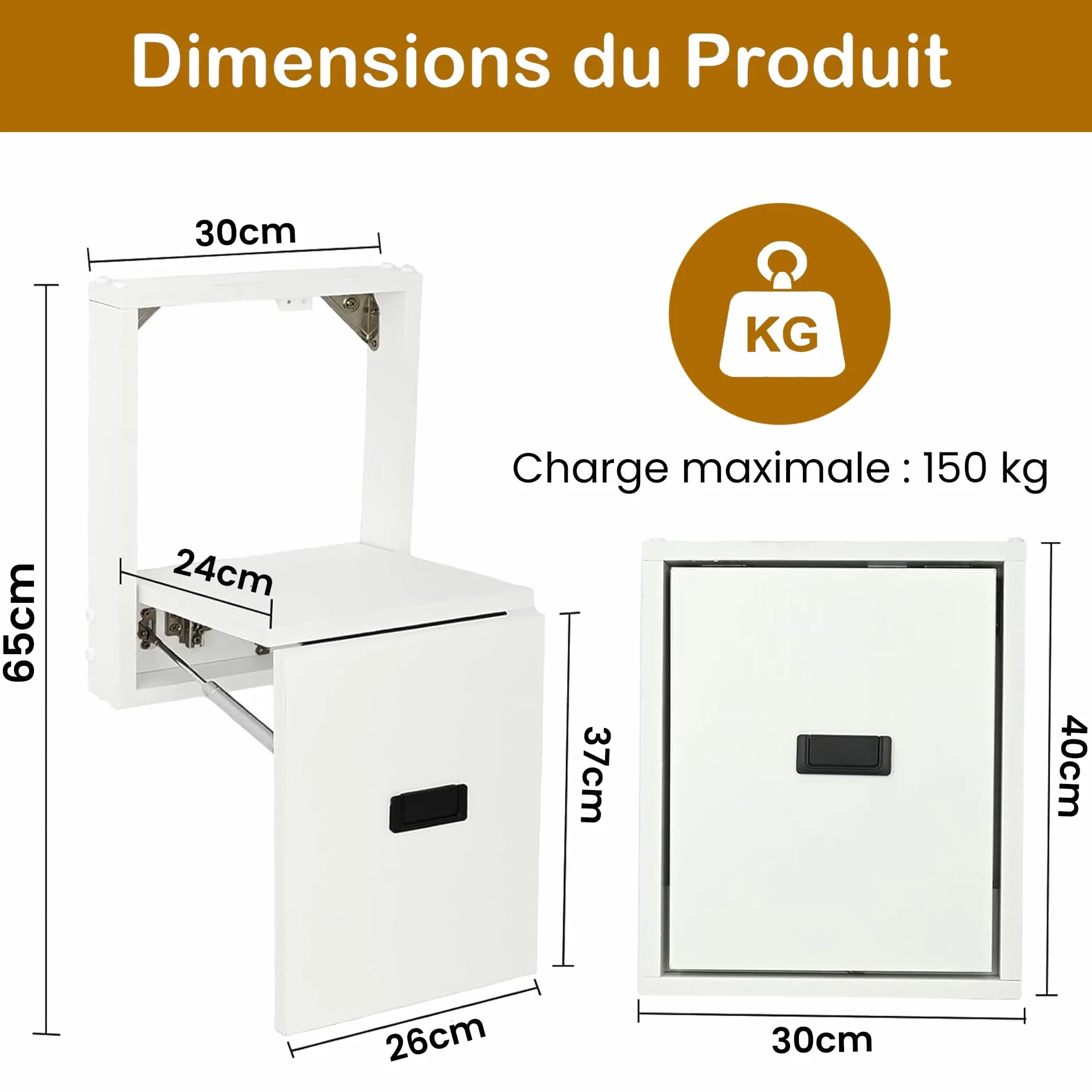 uyoyous Taburete plegable de pared para cambiar zapatos, banco de entrada, banco para salón, entrada, cuarto de baño