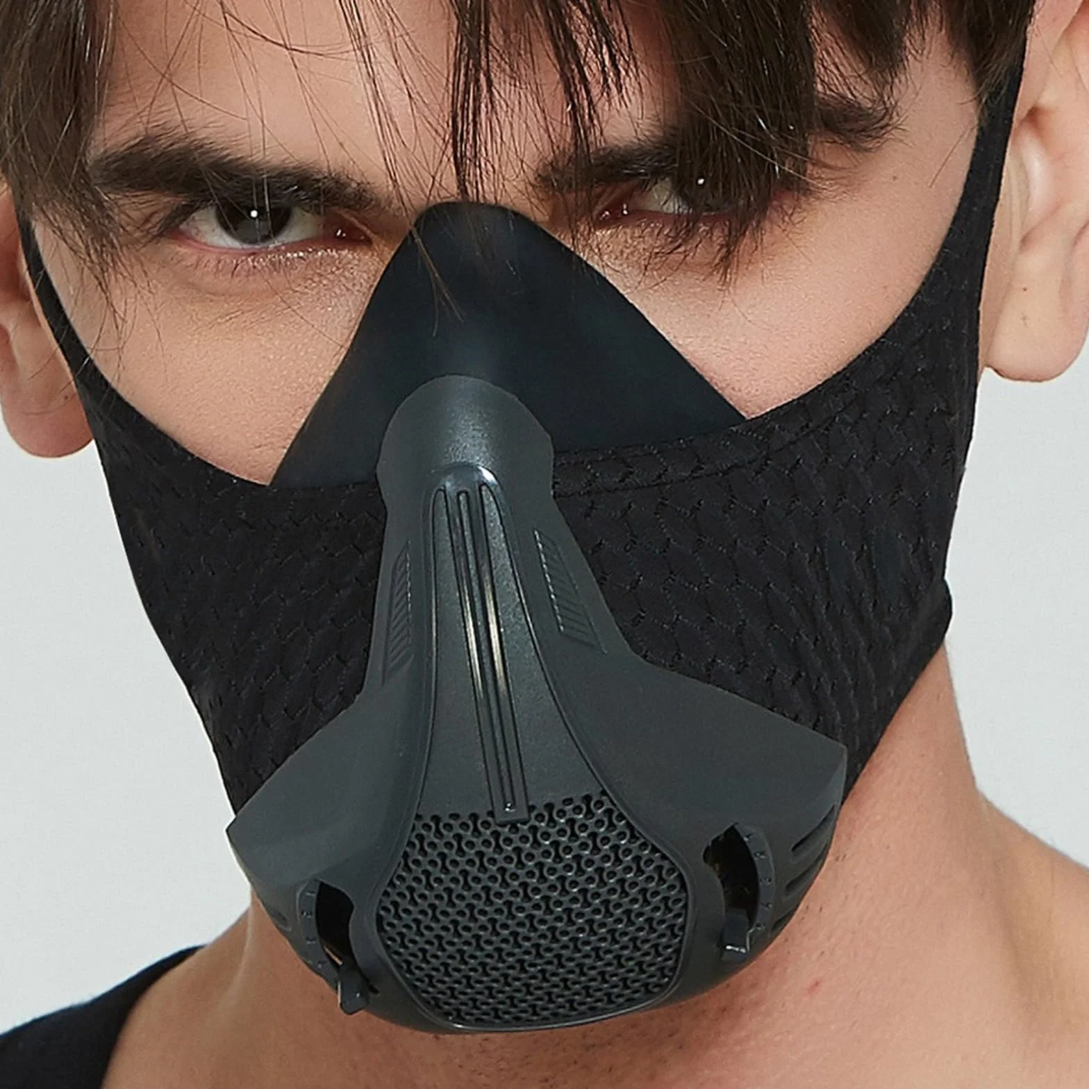 Máscara de entrenamiento de altitud, 25 niveles de resistencia respiratoria, mejora capacidad pulmonar