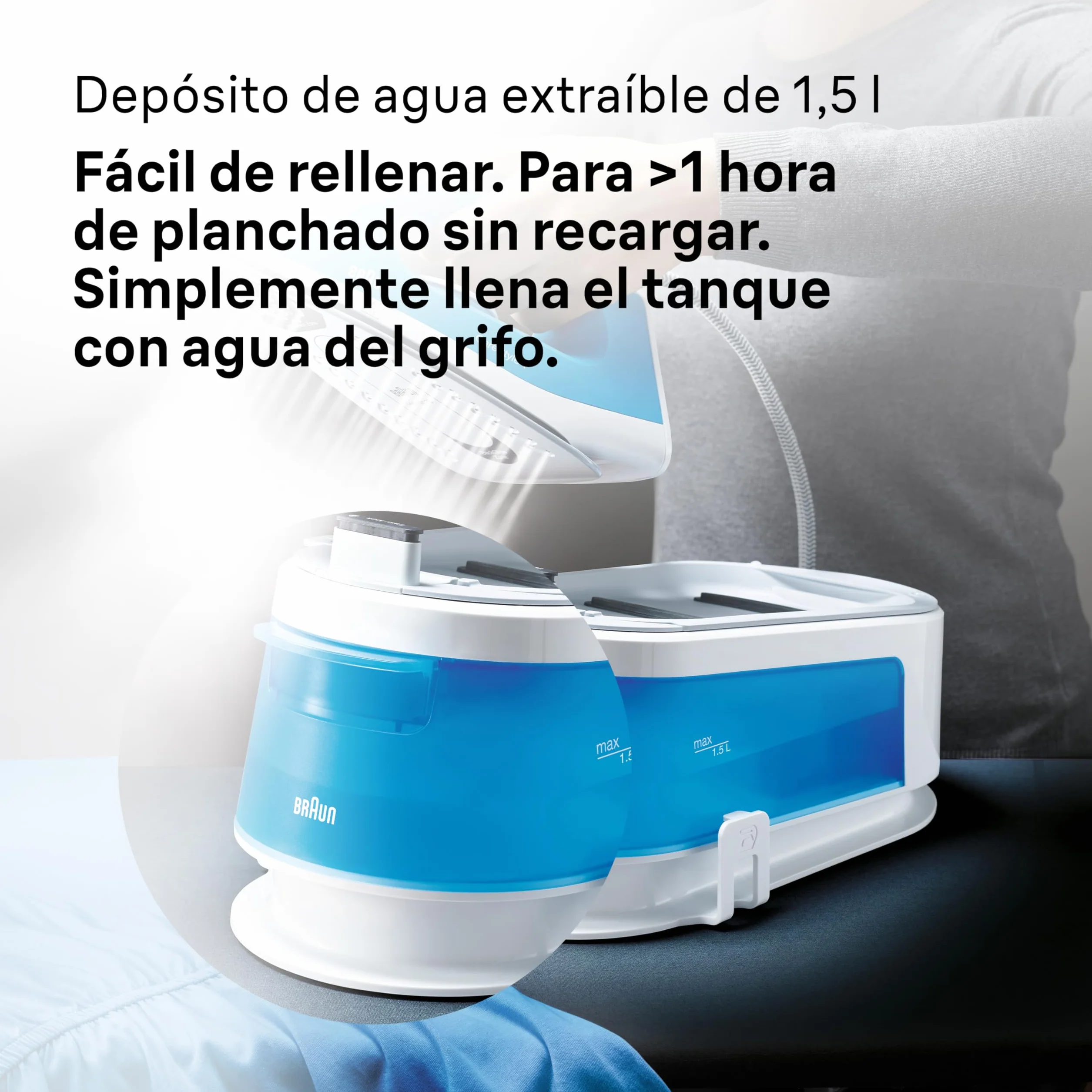 BRAUN IS1012BL CENTRO DE PLANCHADO