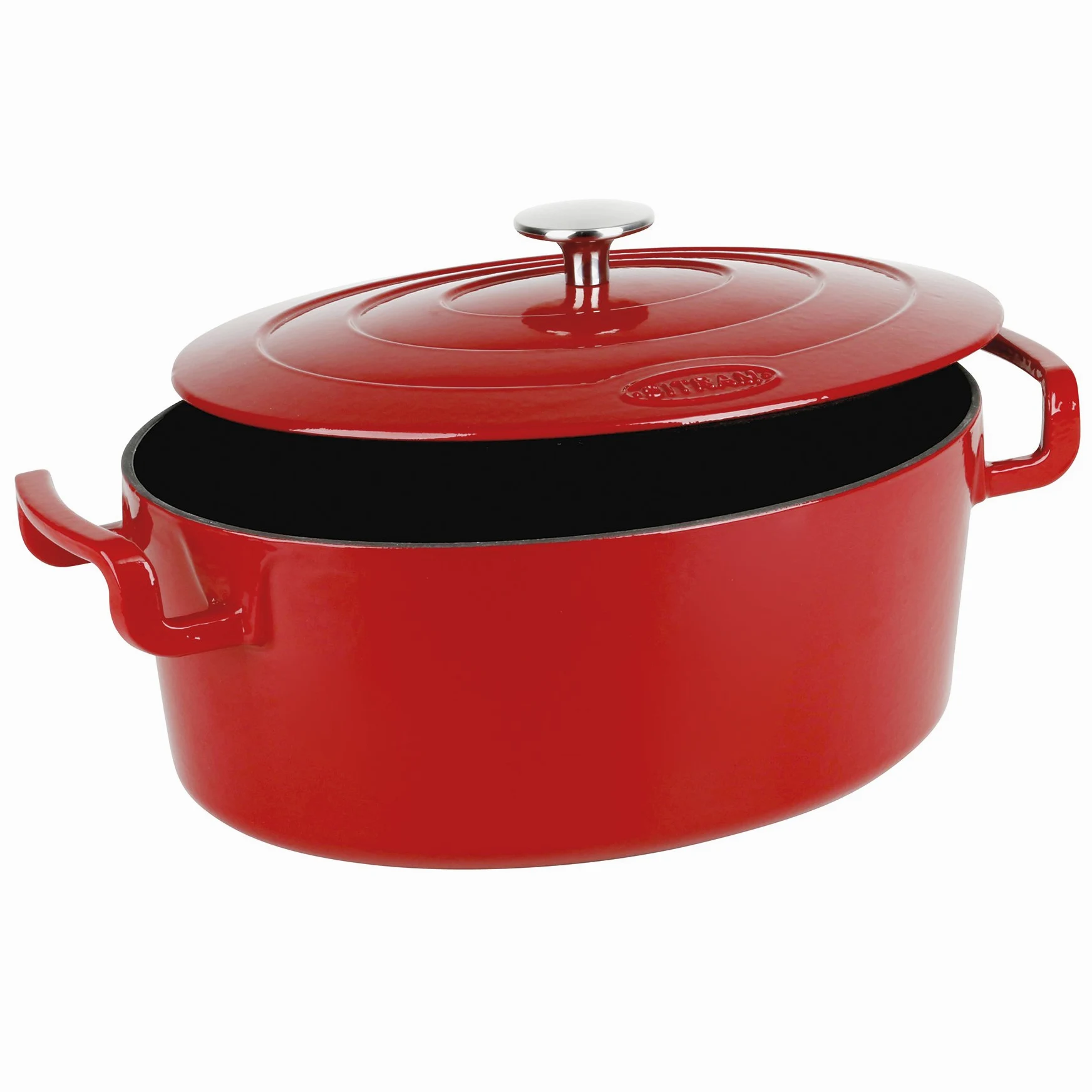 SITRAM Sitrabella Cocotte, Hierro, Rojo, 6,5 l