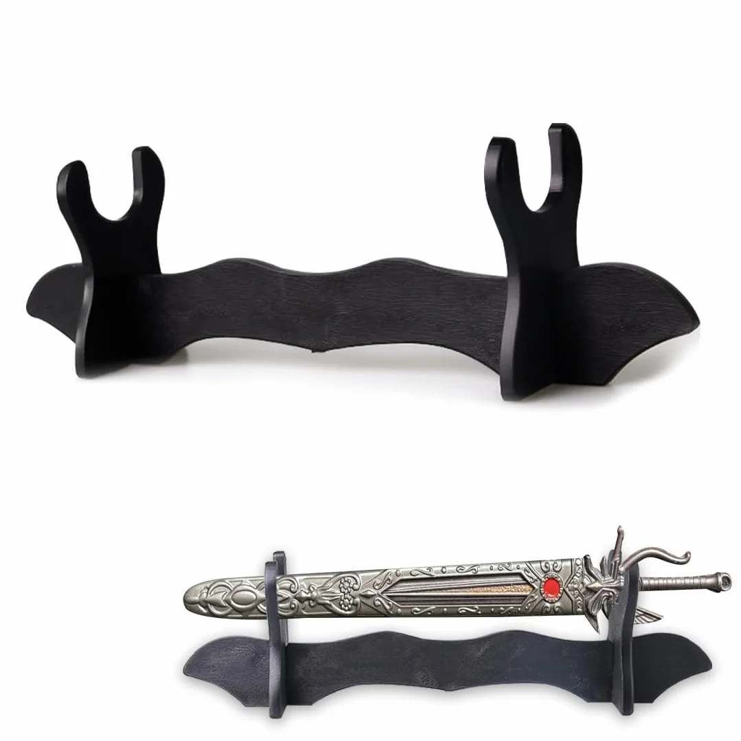 Soporte de Espada Decorativo para Katana Samurái Exhibición, Soporte para Una Espada o Cuchillos