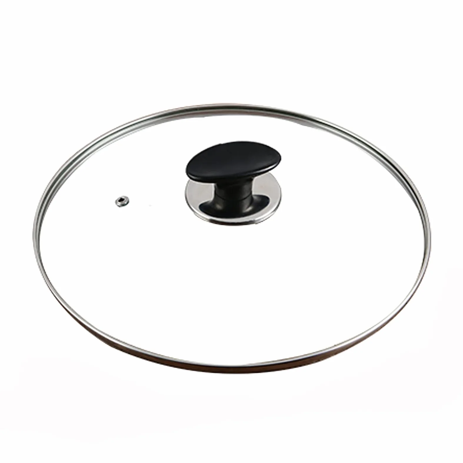 Tapa de sartén/Tapa de Cacerola, Olla de Cocina Visible de Vidrio Templado, Tapa de Repuesto para Cocina, Cubierta (28 cm)