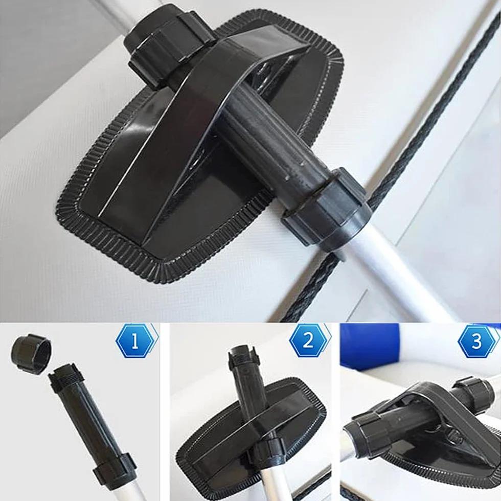 Remo Kayak 125 cm Palas de Aluminio y Magnesio Ligeras Desmontables