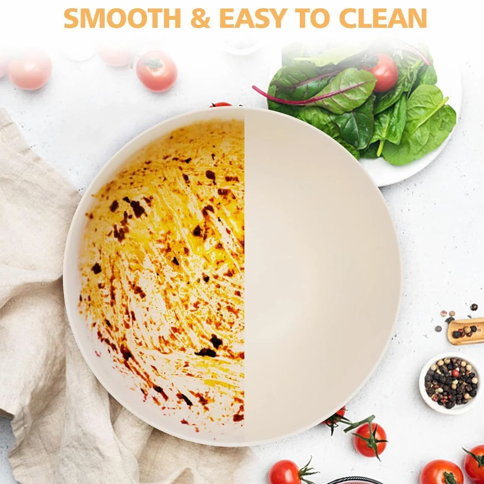 Boles Con Tapa Preparación Almacenamiento Servicio | Cuenco Para Servir Recipientes para Ensalada Fruta Comida Sopa de Verduras Cocina