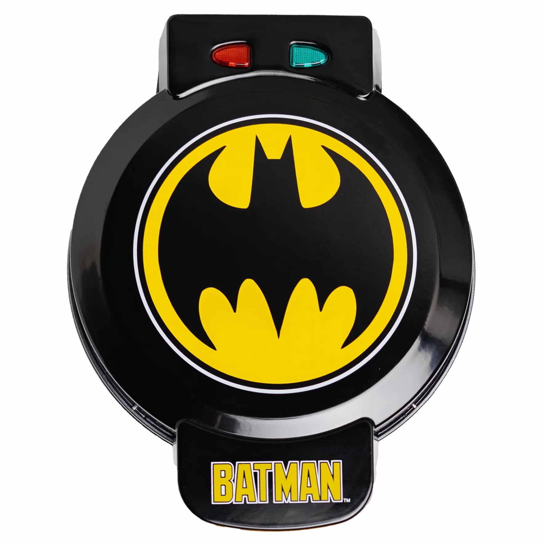 Uncanny Brands - Gofrera Logo Batman - Impresión en el gofre - Enchufe Europeo - Licencia DC Comics - Facil de usar y limpiar - Hogar y cocina - Heroes