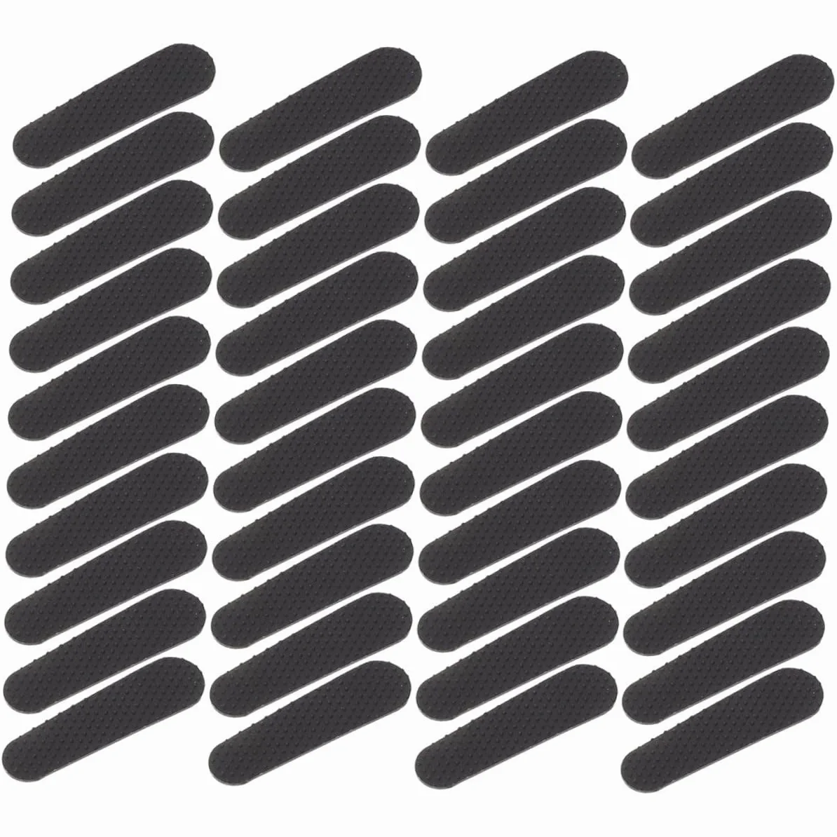 200 empuñaduras de silicona antideslizantes para colgar madera y plástico, almohadillas adhesivas resistentes para conservación de ropa y soluciones de almacenamiento seguro