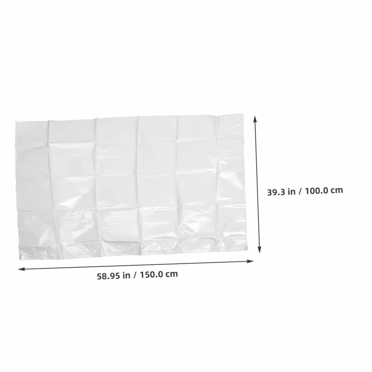 2 Bolsas de Vacío para Colchones y Ropa, Compresión al Vacío Reutilizables para Ahorro de Espacio, Almacenamiento Seguro y Sellado Eficaz