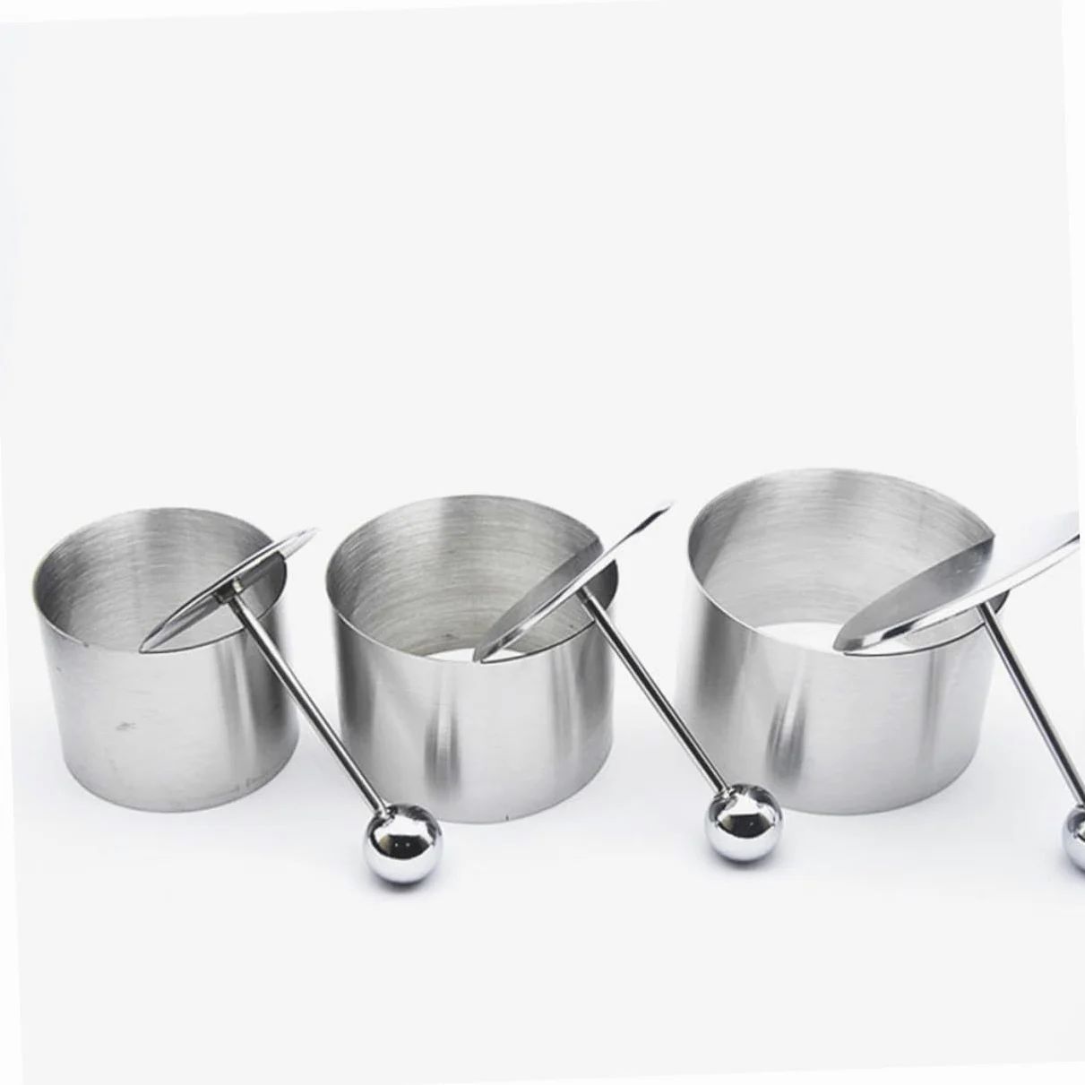 Molde Bordes Lisos de Acero Inoxidable Redondo para Platos Fríos Mantiene la Forma de Alimentos Herramienta Práctica para Cocina y Repostería